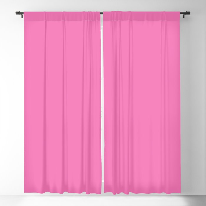 Pink Cosmos Blackout Curtain