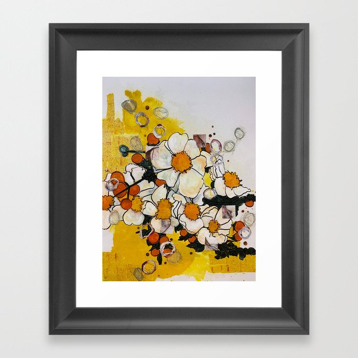 The Yellow Wallpaper Framed Art Print