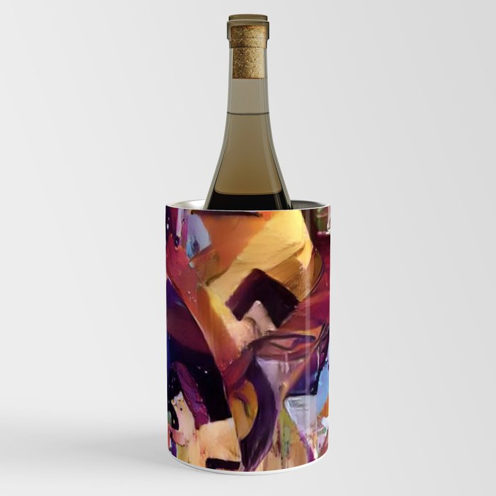 Color Collage Wine Chiller