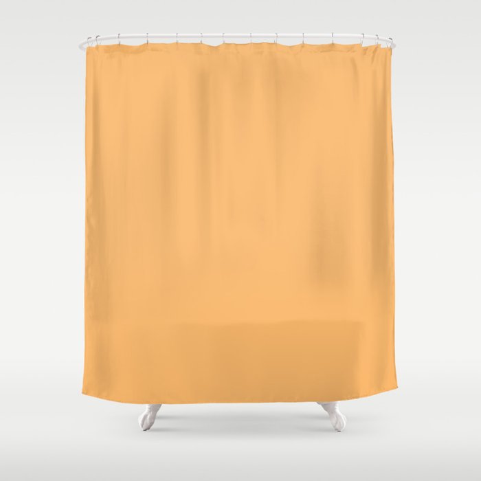 Citrus Honey Shower Curtain