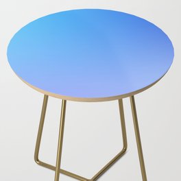 50 Blue Gradient 220506 Aura Ombre Valourine Digital Minimalist Art Side Table
