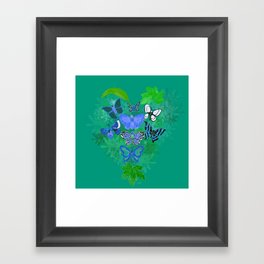 Butterfly Magic Framed Art Print