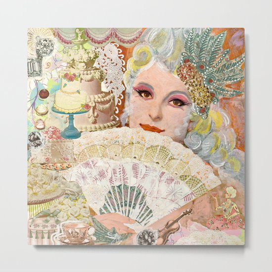 Marie Antoinette Metal Print