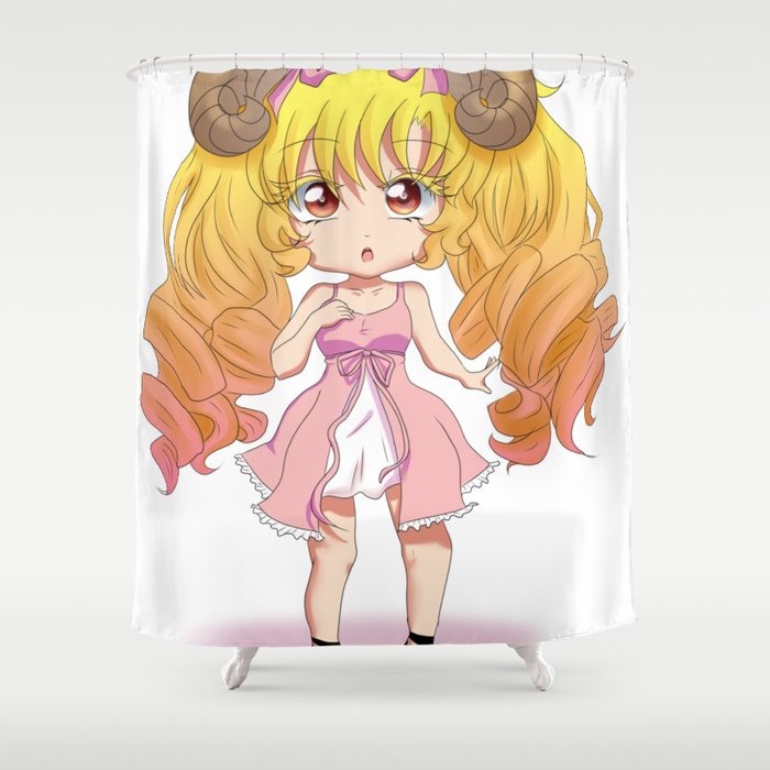 Cotton Candy Princess Shower Curtain