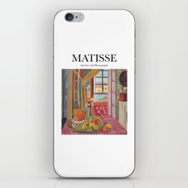 Matisse - Interior with Phonograph iPhone Skin