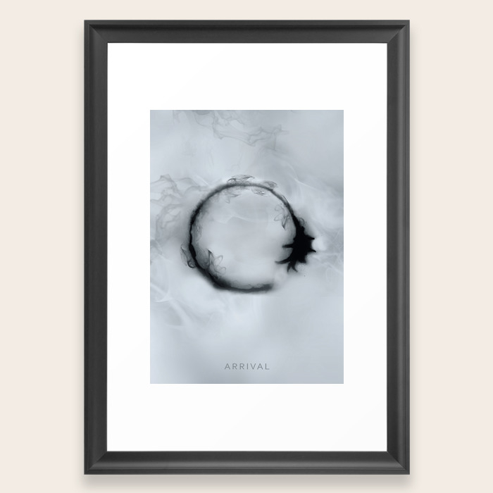 Arrival Movie Poster Framed Art Print By Lautstarke Society6