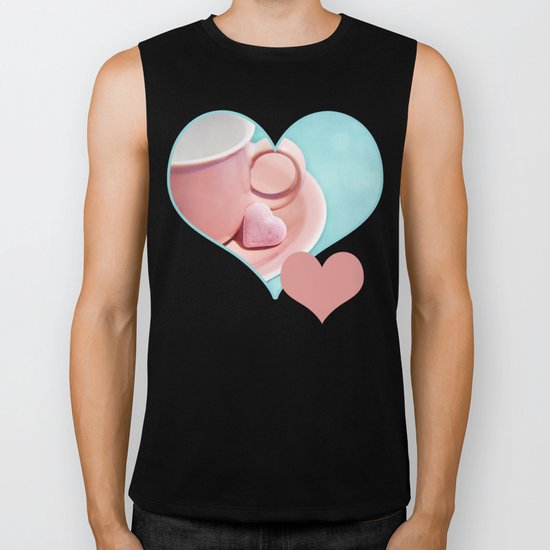 BE MY VALENTINE Biker Tank