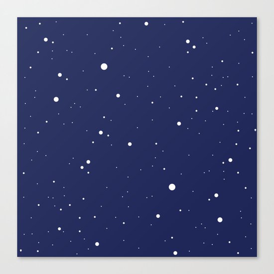Night sky Canvas Print