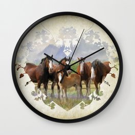Country Living Wall Clock