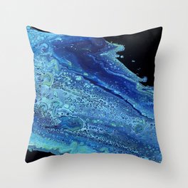 Blue River Throw Pillow