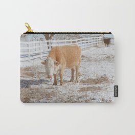 Christmas Hereford Carry-All Pouch