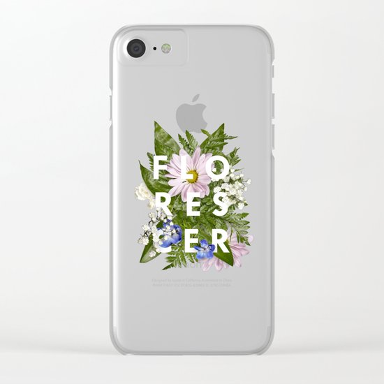 Florescer Clear iPhone Case