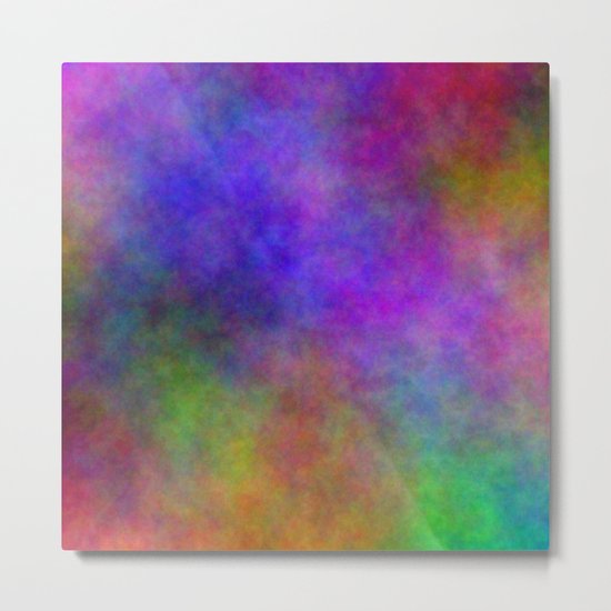 Explosion of Color Metal Print