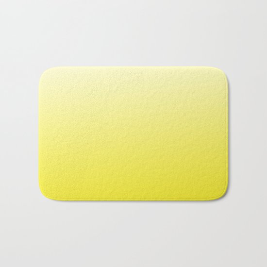 Simply sun yellow color gradient - Mix and Match with Simplicity of Life Bath Mat