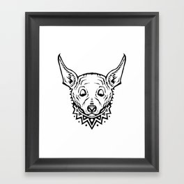 Chihuahua Party Framed Art Print
