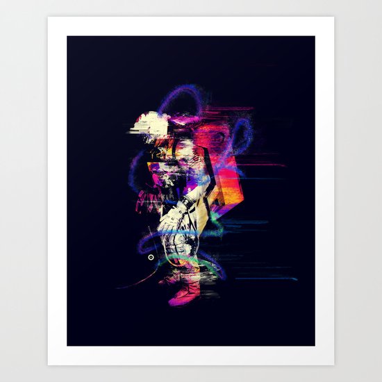 Spaceman Art Print
