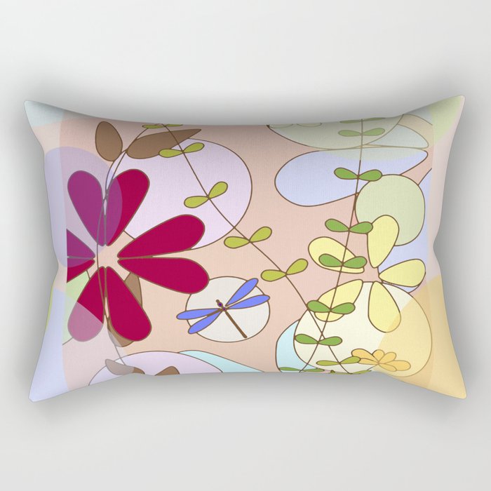 Dragonflies Rectangular Pillow