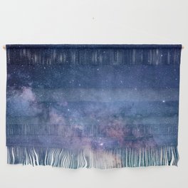 Blue Nebula Stars Space Wall Hanging