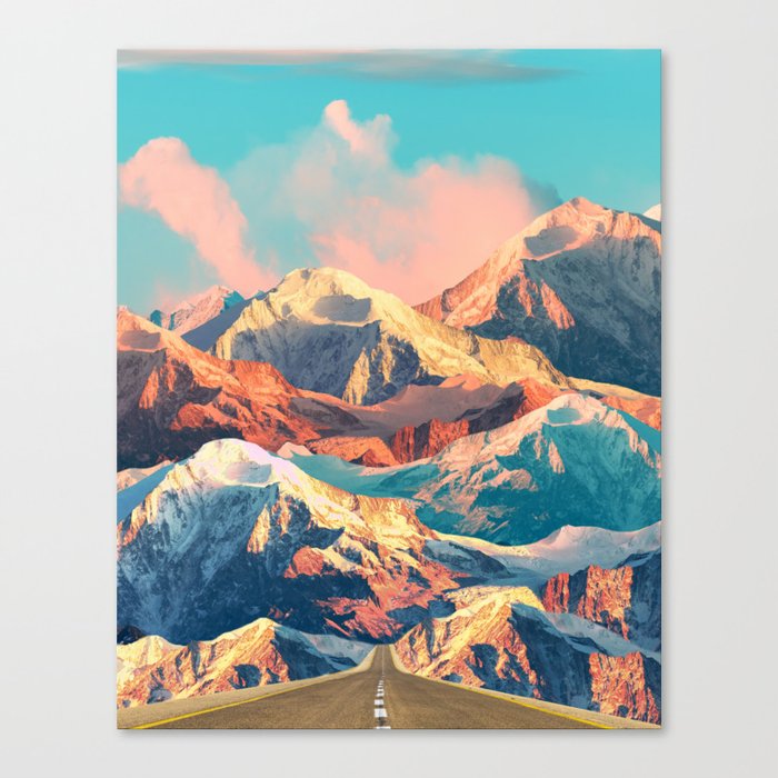 Mountain Road Canvas Print