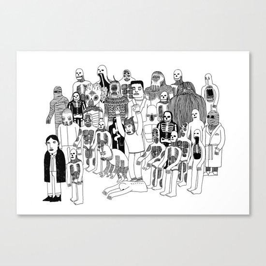 Monster Mash Canvas Print