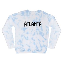 Atlanta - Black Crewneck Sweatshirt