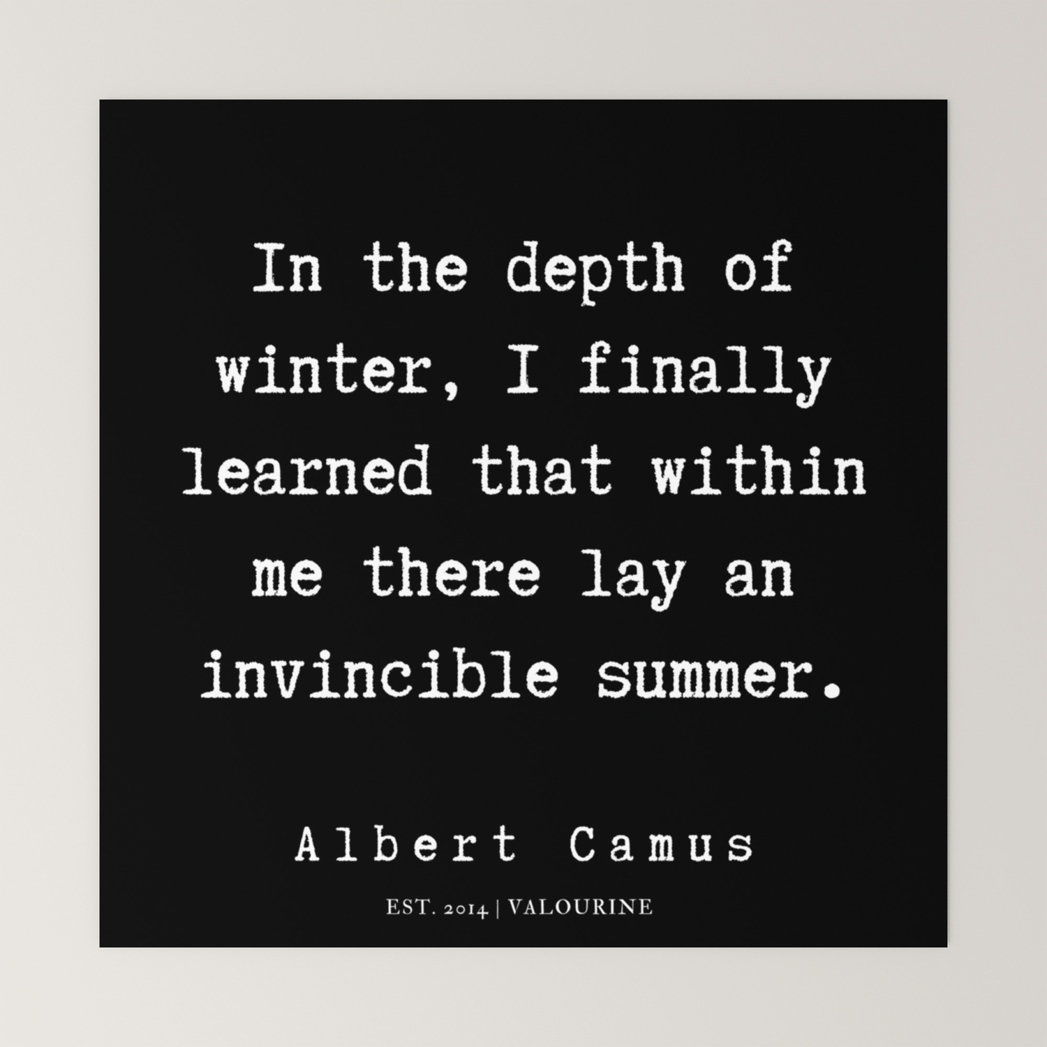 3 Albert Camus Quotes 190704 Mini Art Print By
