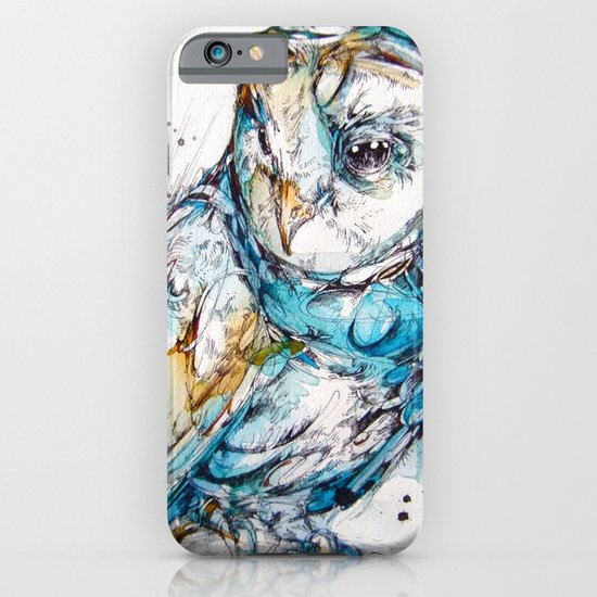 The Sea Glass Owl iPhone & iPod Case