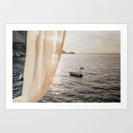 Mediterranean Dream Series "Amalfi Sea View" | Travel Photography Italy Art Print