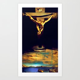 Dalí | Christ of Saint John of the Cross Artwork Art Print