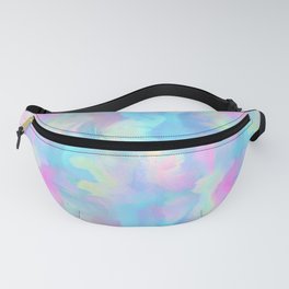 Y2K Cotton Candy Marble Fanny Pack