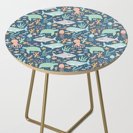 Under the Sea - Navy Side Table