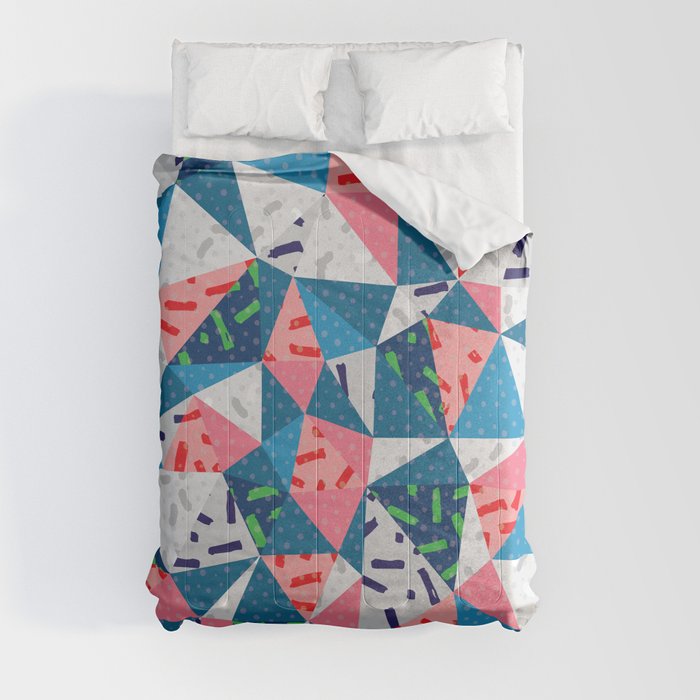 Memphis_patchwork Comforter