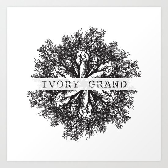 Ivory Grand Art Print