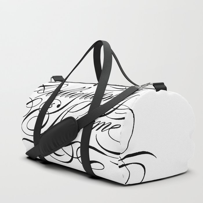 Calligraphy Is Awesome Duffle Bag