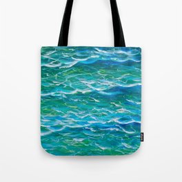 Ocean Waves Etude Tote Bag
