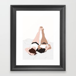 Girls Framed Art Print