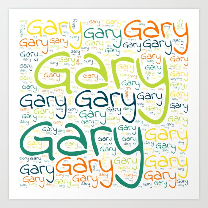 Gary Art Print