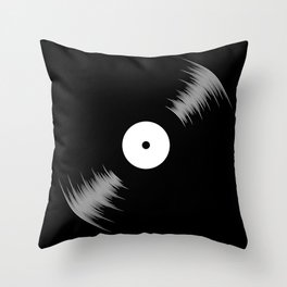 Vinyl Throw Pillow