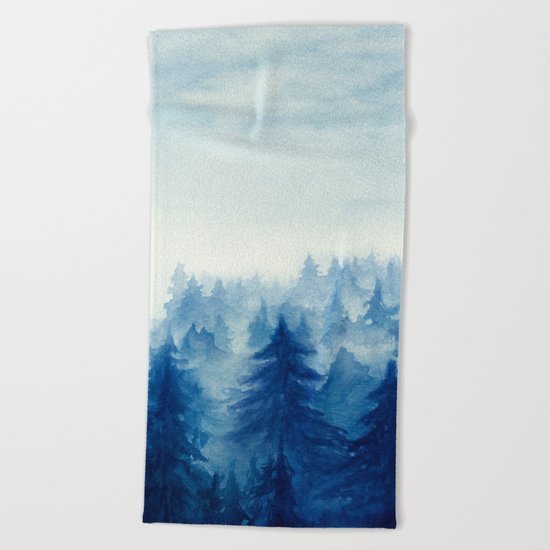 Into The Forest II Beach Towel