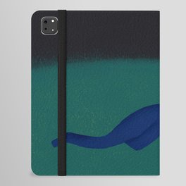 Solitude in blue iPad Folio Case