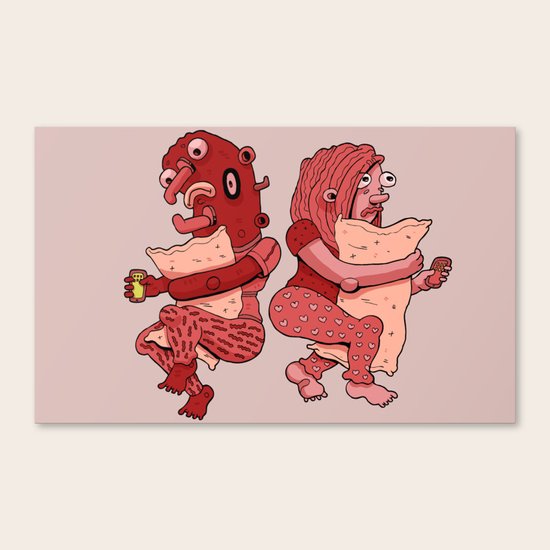 Hotline Canvas Print