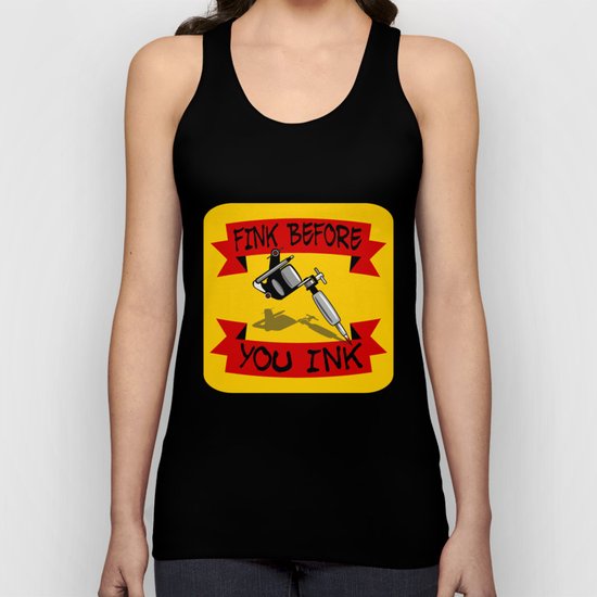Tattoo Regret Unisex Tank Top