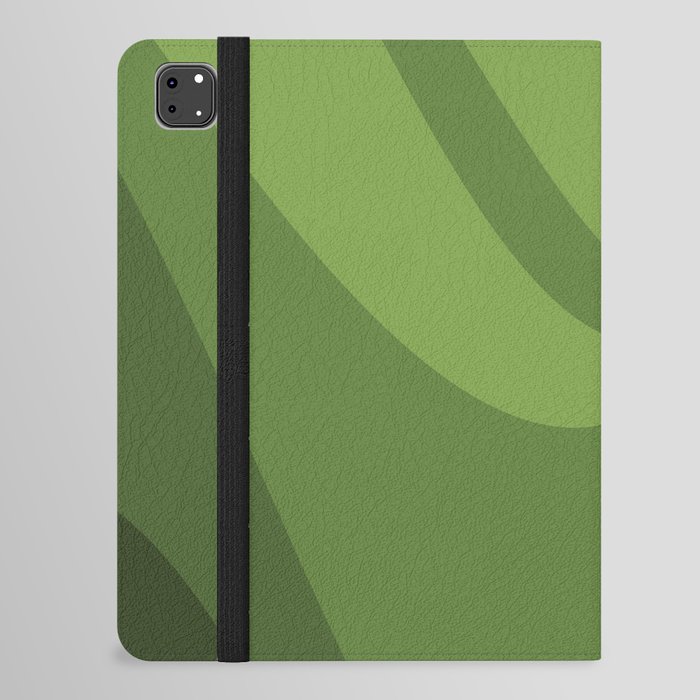 Green leaf valley iPad Folio Case