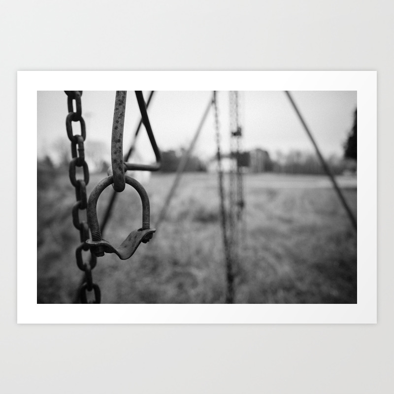 Swing Set Art Print By Joelclements Society6 Swing Set Art Print By Joelclements Society6
