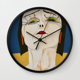 Lady [C] Wall Clock