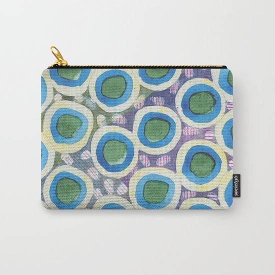 Four Directions Dot Pattern Carry-All Pouch