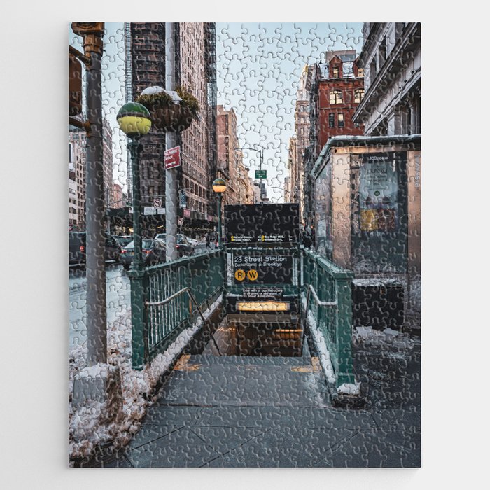 New York City Views | Winter in Manhattan | Travel Photography Jigsaw Puzzle