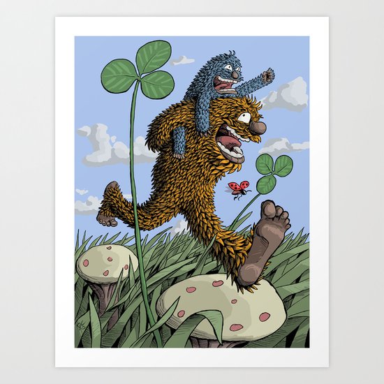 Dad Art Print