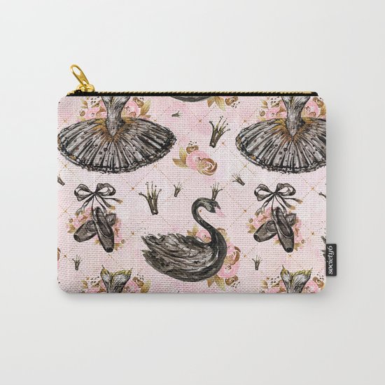 Black swans ballerina #1 Carry-All Pouch