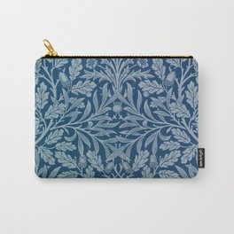 William Morris Acorn Navy Blue Carry-All Pouch